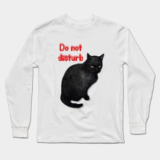 Do not disturb Long Sleeve T-Shirt